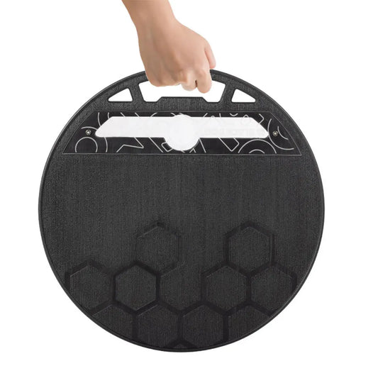Portable Folding Table Aluminum Alloy Small Round Table Adjustable Height for Outdooor Camping Picnic Beach